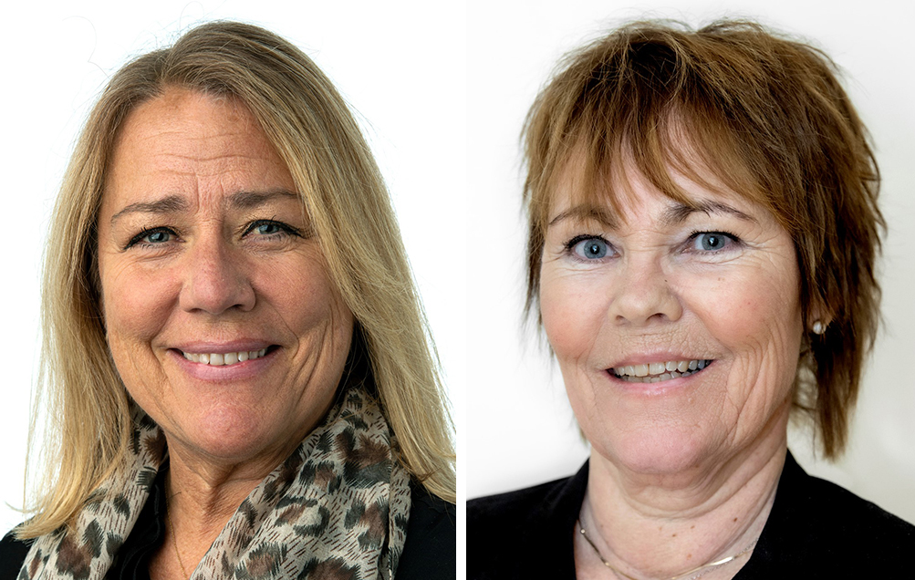 Åsa Tagesson, verksamhetschef, Område nära vård Örebro öster, och Susanne Brewitz, verksamhetschef Område nära vård väster.
