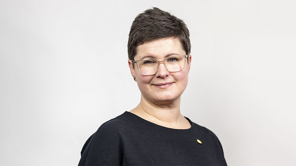 Ida Kåhlin, ordförande i Sveriges Arbetsterapeuter. Foto: Alexander Mahmoud